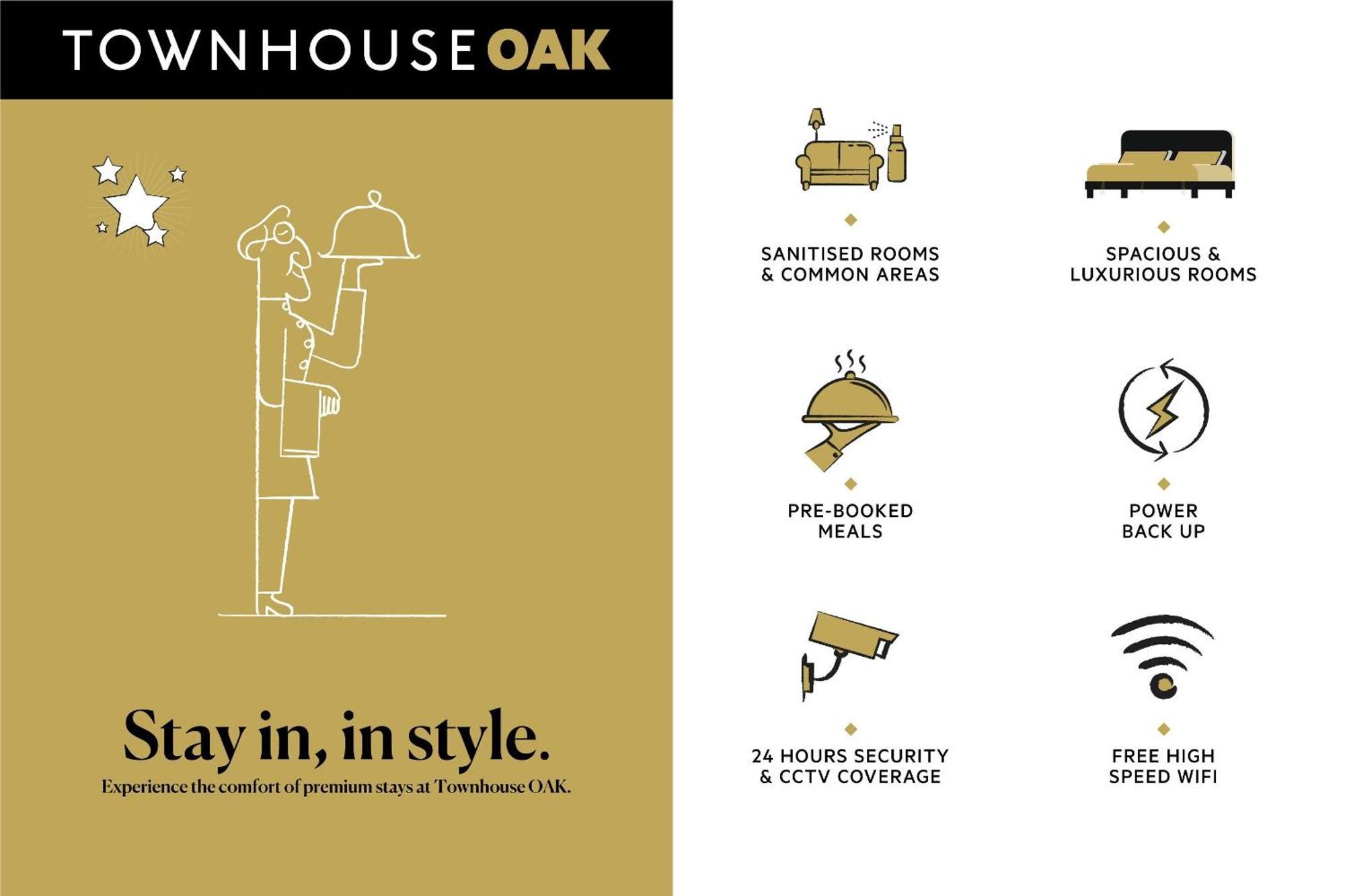 Townhouse Oak Vs Shivanya Lucknow Exteriör bild